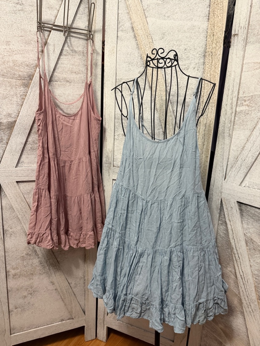 Brandy Melville Tiered Spaghetti Strap Sundress